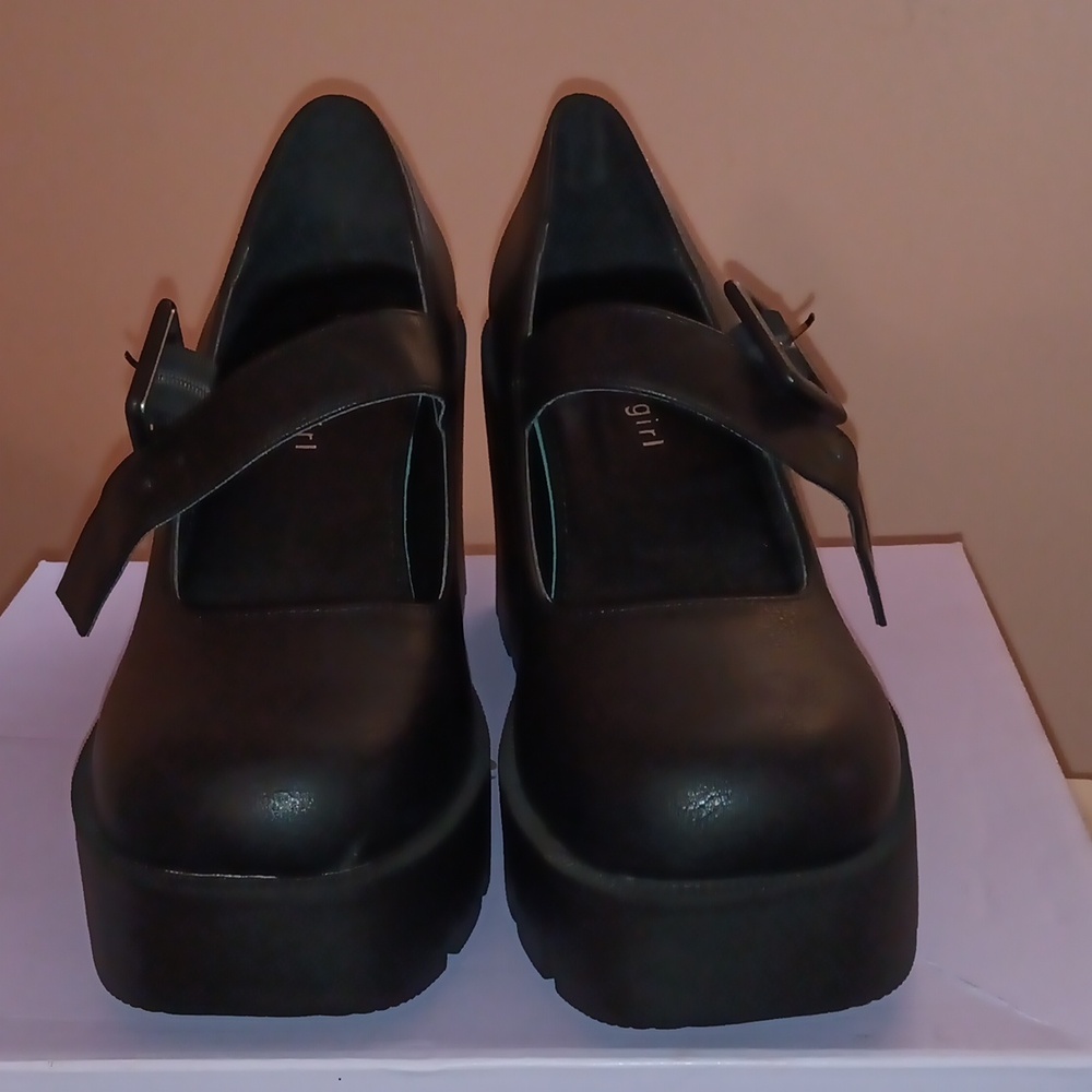 Women's Madden Girl Trinity Platform Mary Jane Heel